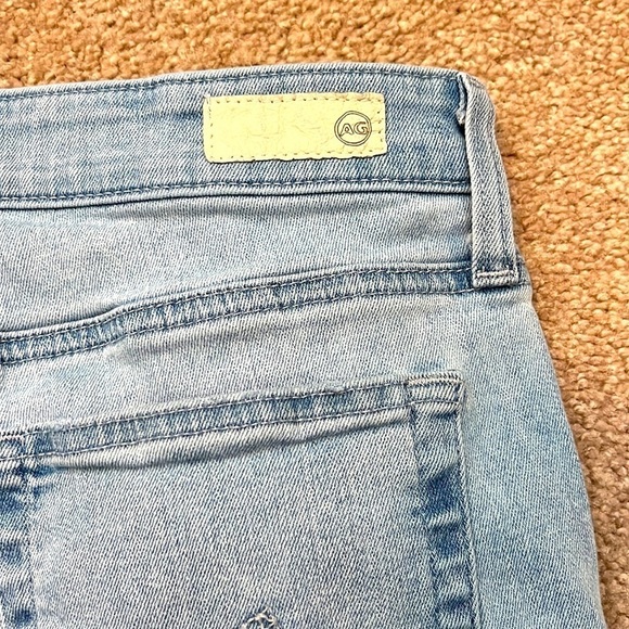 Adriano Goldschmied The Farrah High Rise Skinny Ankle Raw Hem Jeans - Picture 5 of 9